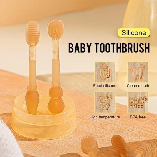 Soft Silicone Bristle Toothbrush For Baby