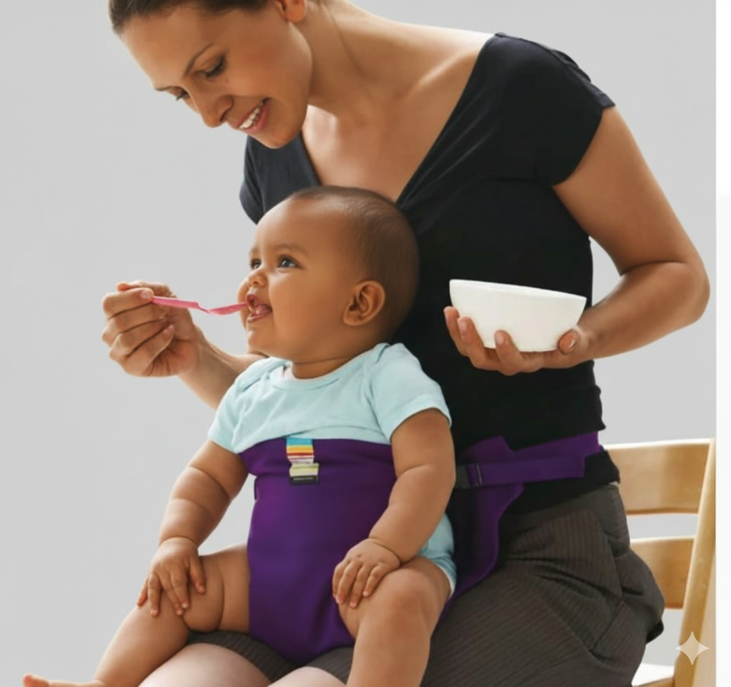 Baby Feeding Safety Seat with Strap